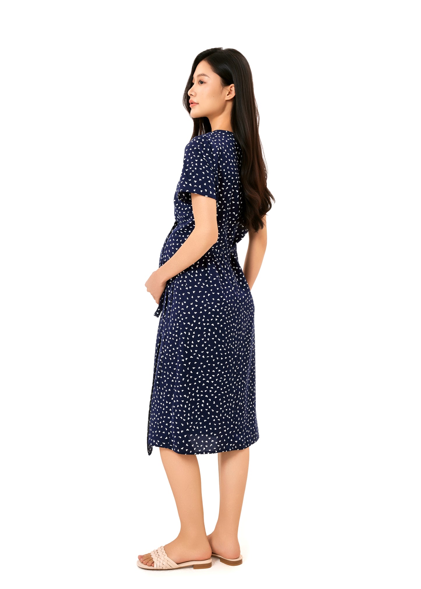 Essential Sweetheart Wrap Dress