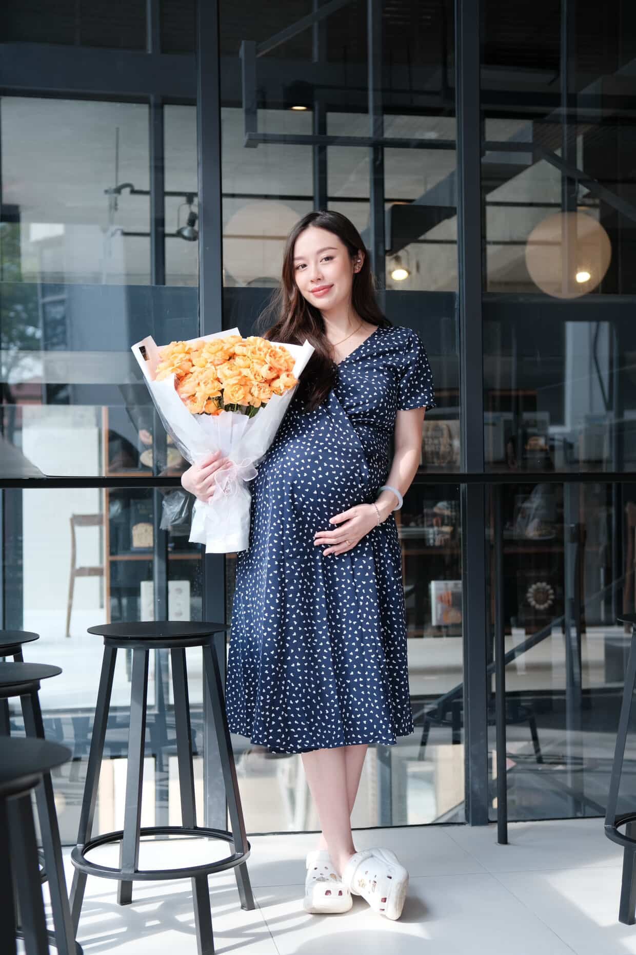 Essential Sweetheart Wrap Dress