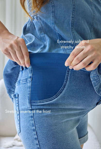 Signature Denim Shorts