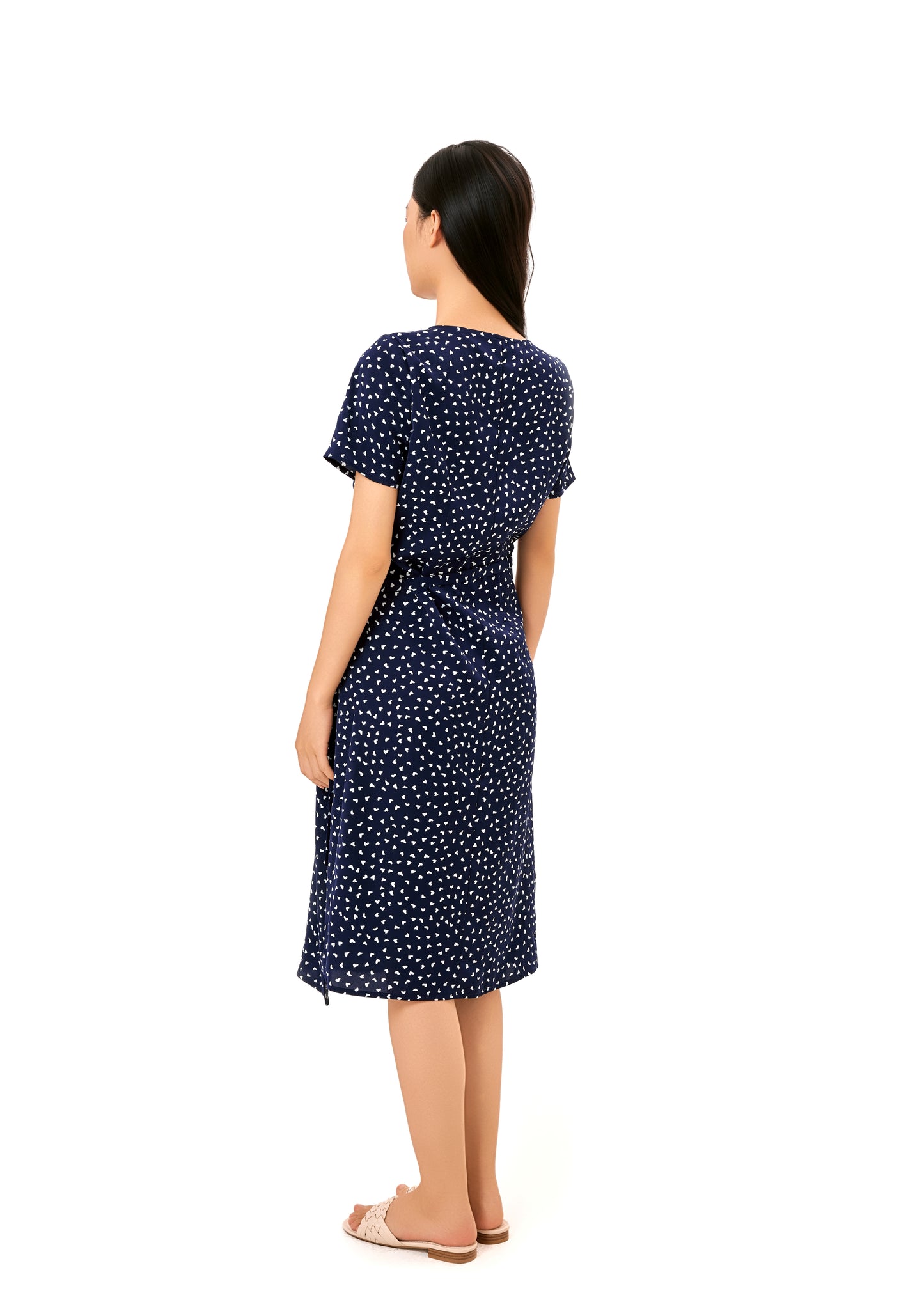 Essential Sweetheart Wrap Dress