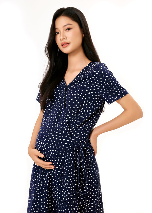 Essential Sweetheart Wrap Dress
