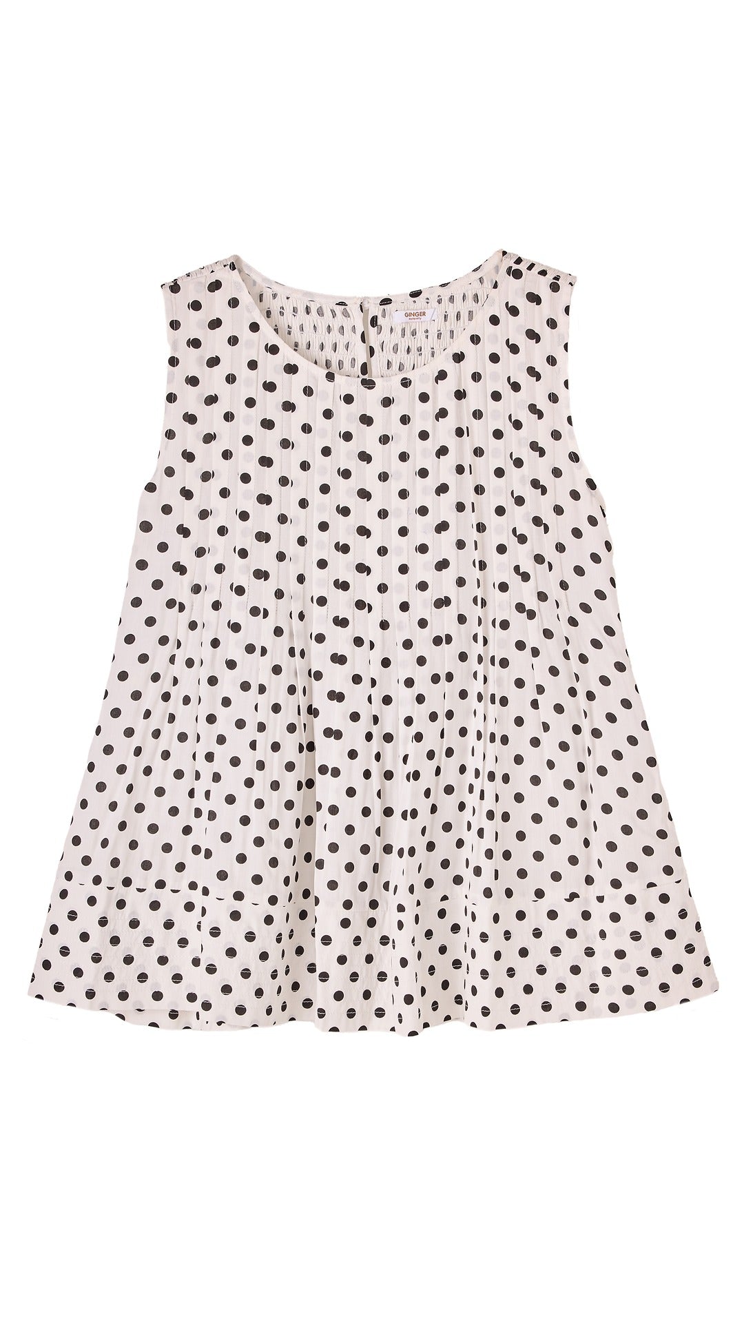 Polkadot Babydoll Top