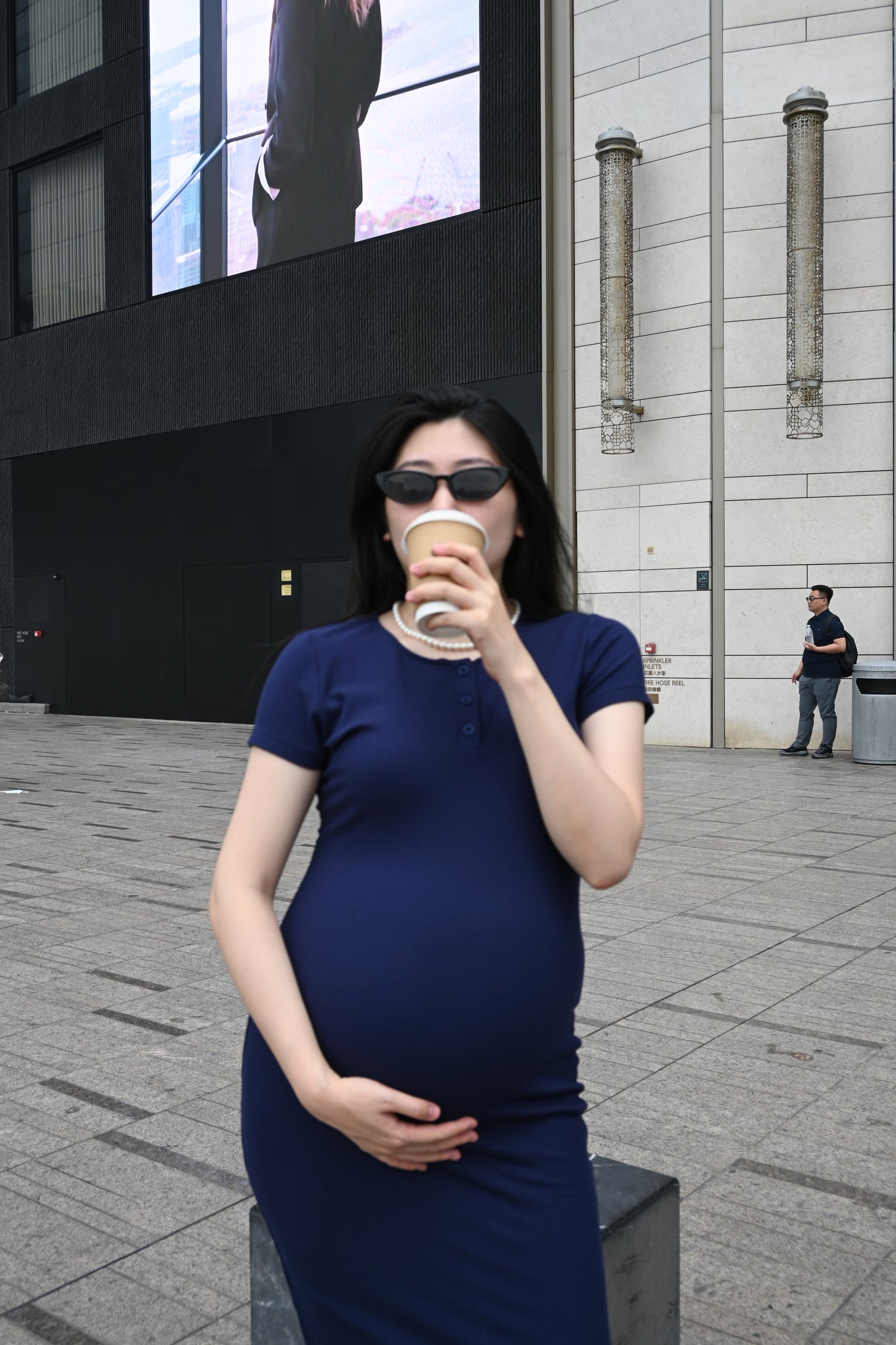 The All-Day Cotton Rib Bodycon Dress - Short Sleeve