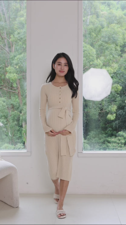 Cosy Flared Knit Dress